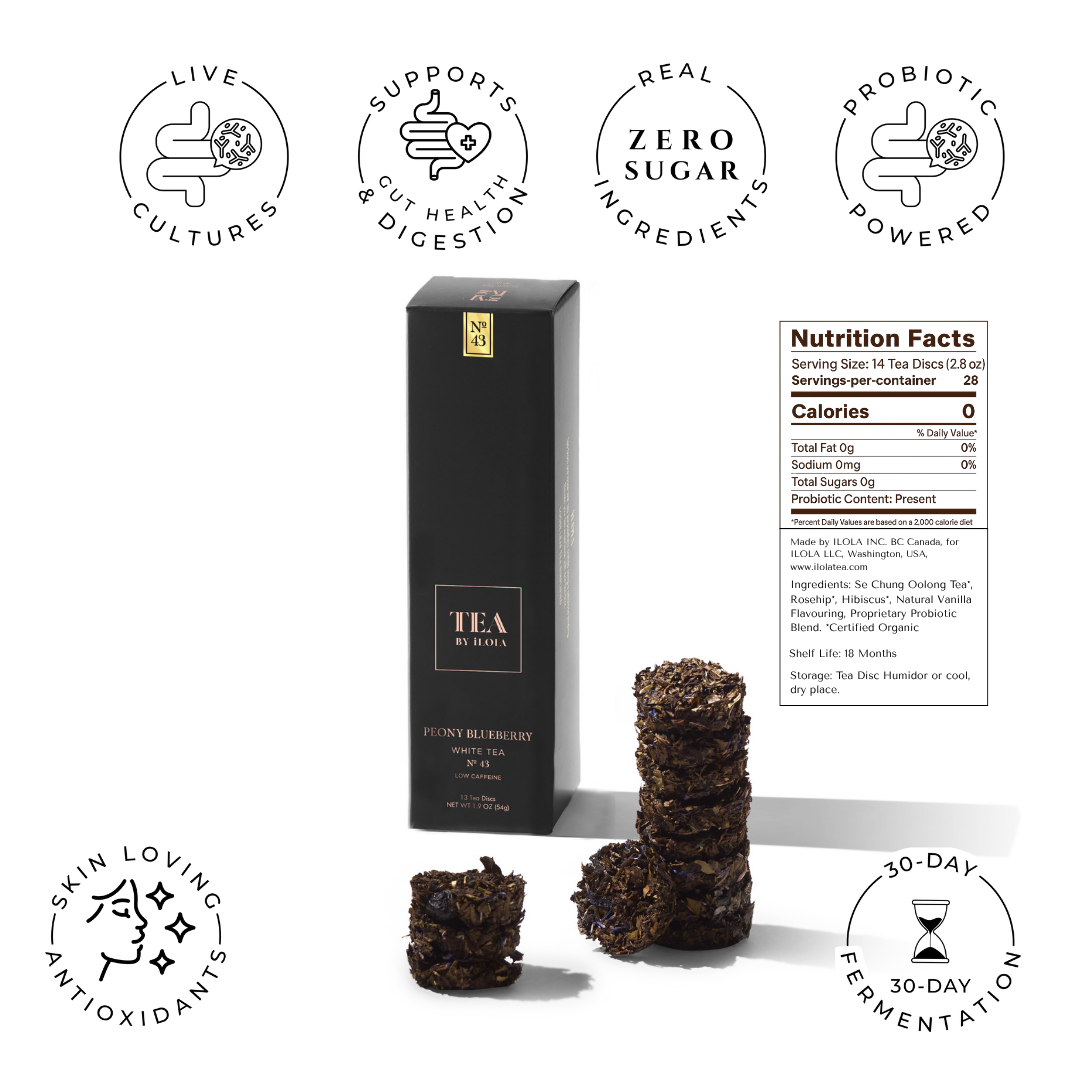 iLOLA Peony Blueberry No. 43 | Loose Leaf White Tea