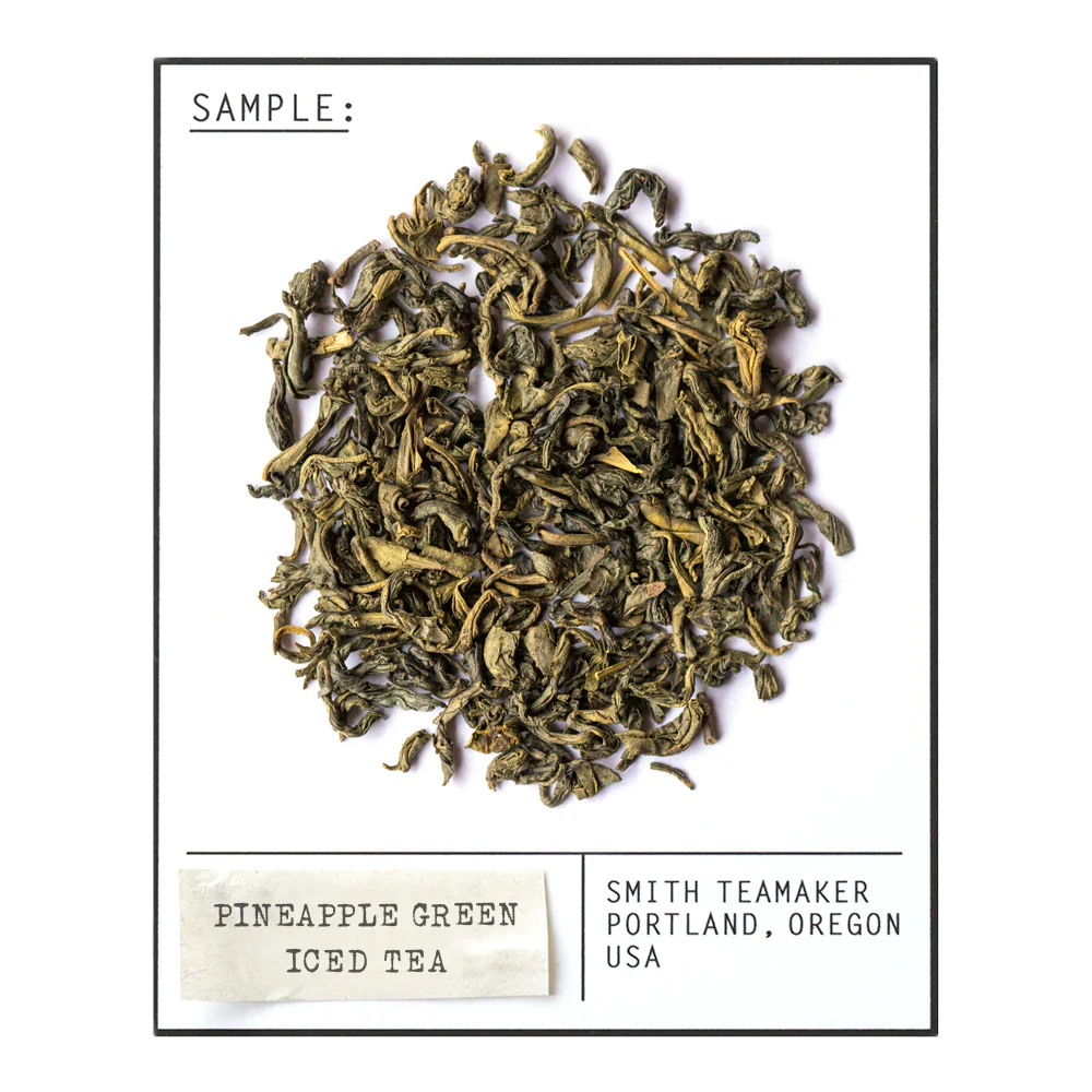 Smith Teamaker PINEAPPLE GREEN ICED TEA NO. 81 (10 1QT SACHETS)