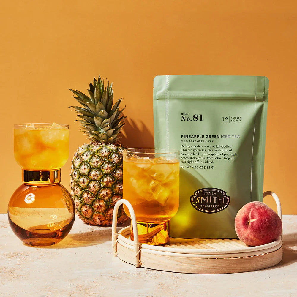 Smith Teamaker PINEAPPLE GREEN ICED TEA NO. 81 (10 1QT SACHETS)