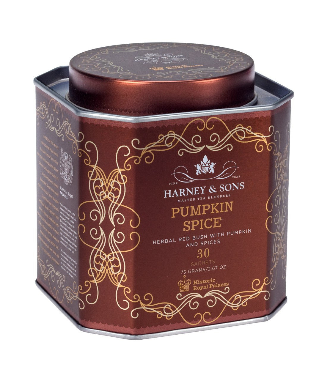 Harney & Sons Pumpkin Spice, HRP Tin of 30 Sachets