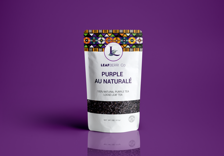 leafberri Purple Au Naturalé Tea