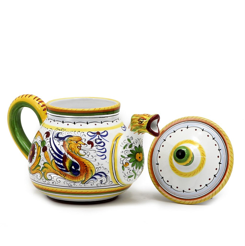 DERUTA OF ITALY RAFFAELLESCO: Teapot