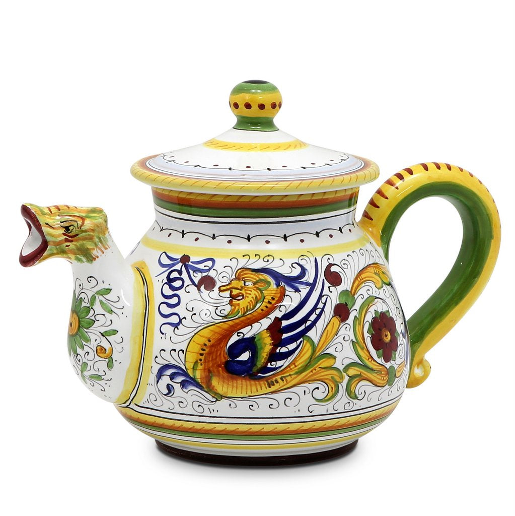 DERUTA OF ITALY RAFFAELLESCO: Teapot