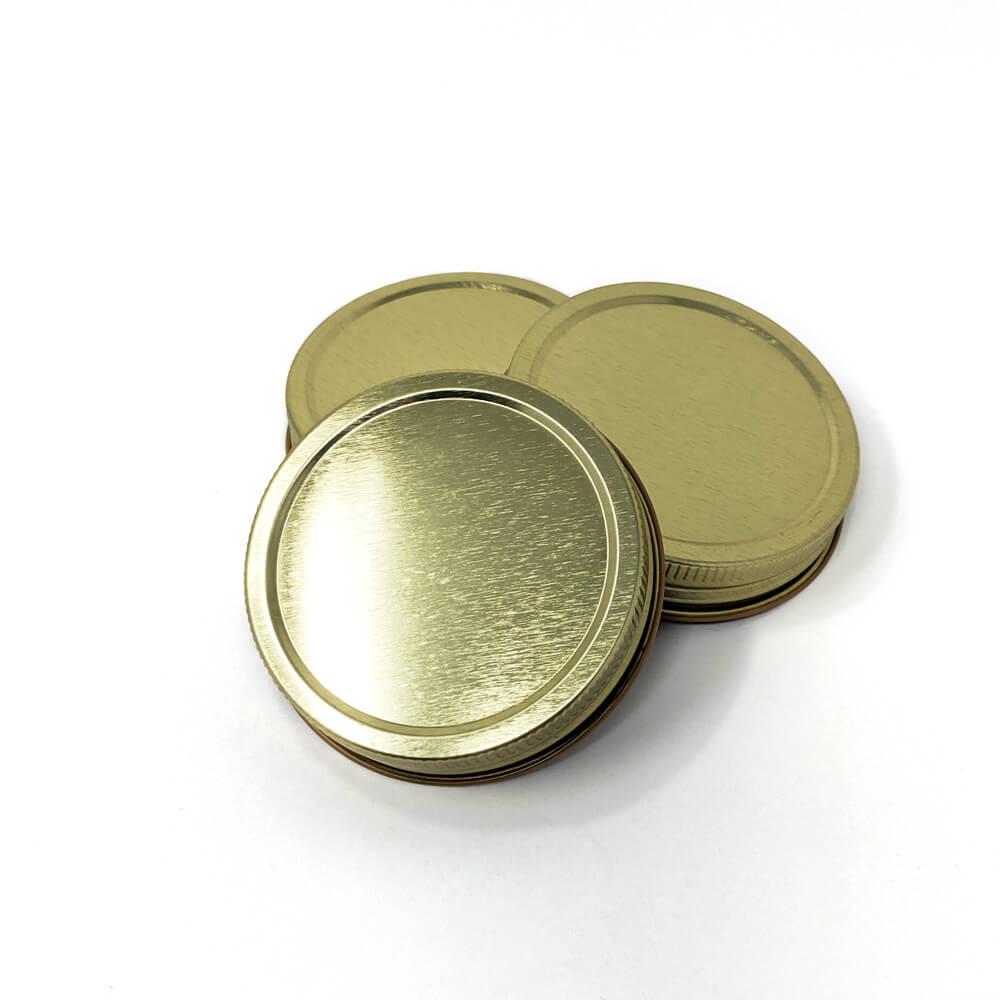Piper and Leaf Solid Lids for Mason Jar - 3 Pack