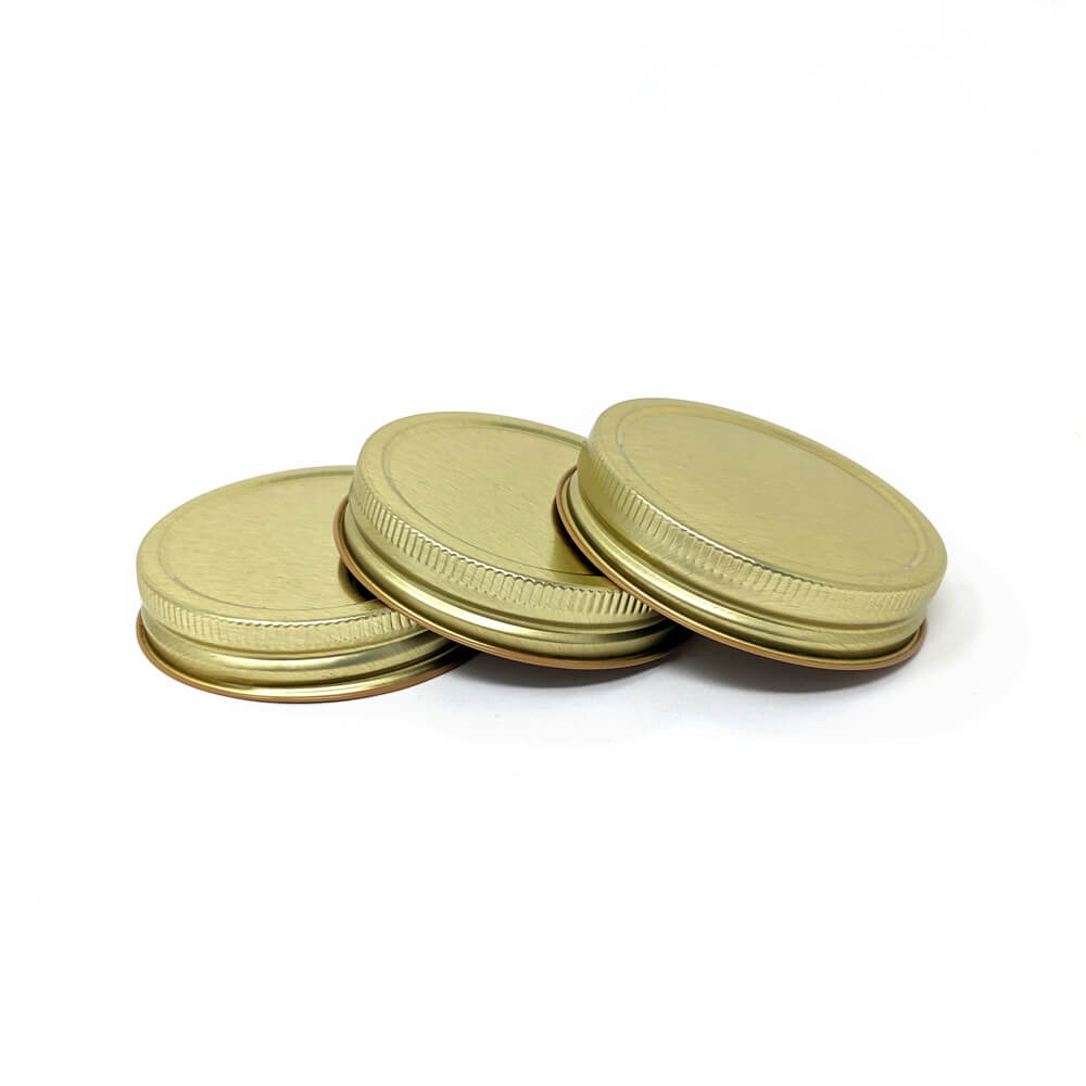 Piper and Leaf Solid Lids for Mason Jar - 3 Pack