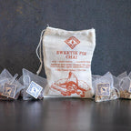 Piper and Leaf Sweetie Pie Chai 9ct Tea Bags in Muslin displayed in packaging with a sachet design