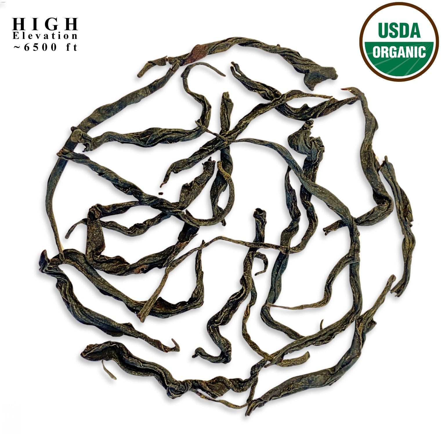 Danfe 108° Mt. Pumori Whole Leaf Black Tea – USDA Certified Organic