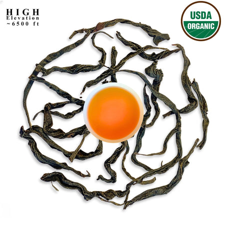 Danfe 108° Mt. Pumori Whole Leaf Black Tea – USDA Certified Organic