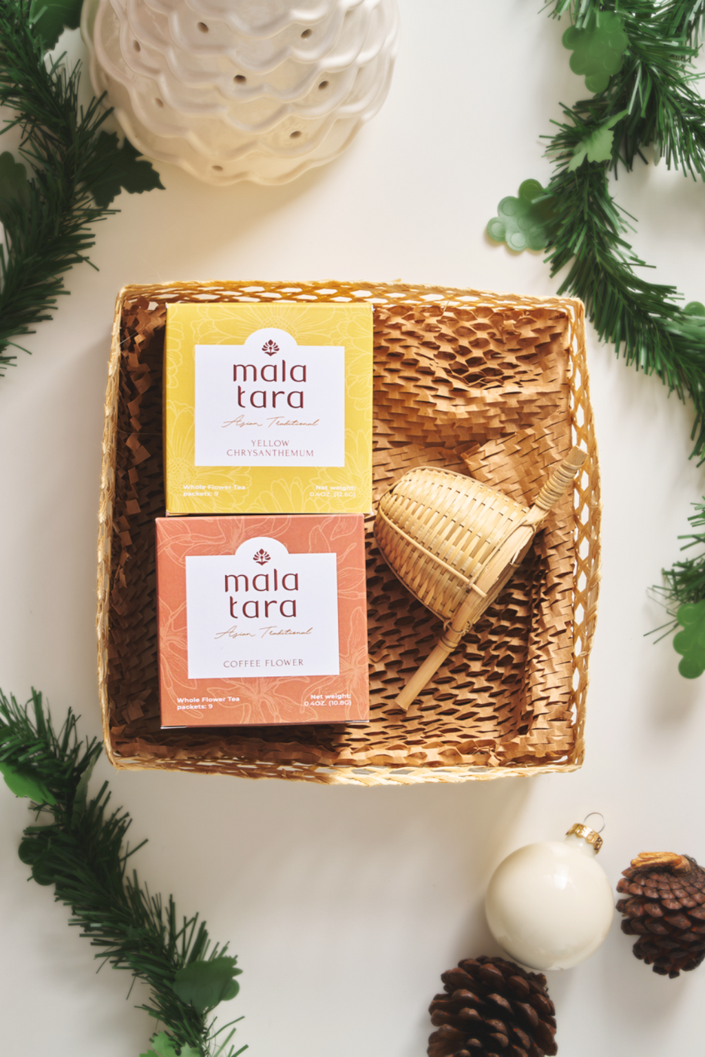 Mala Tara Serenity Deluxe Gift Box Tea