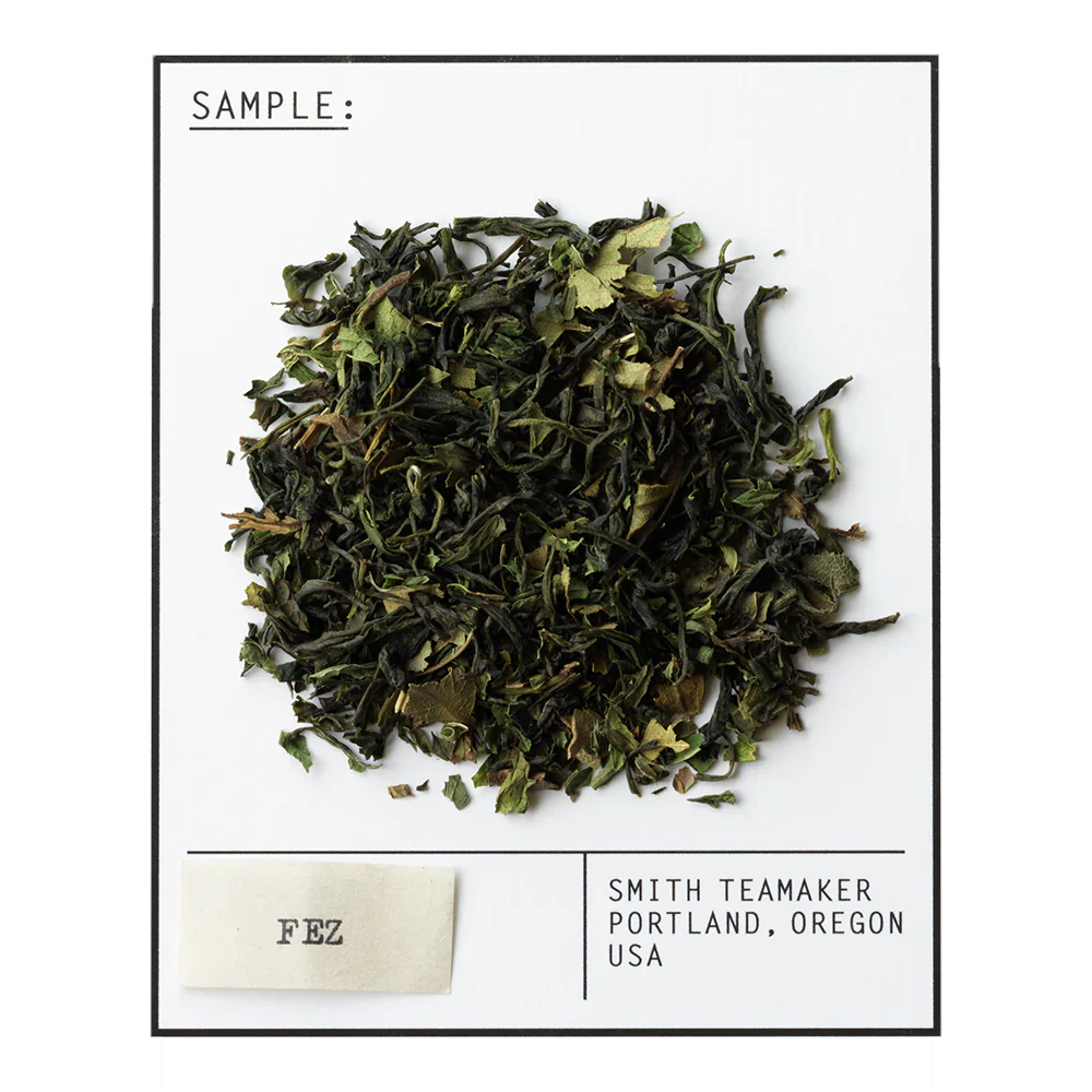 Smith Teamaker FEZ MOROCCAN MINT GREEN TEA BLEND NO. 38 (100 CT SACHETS)