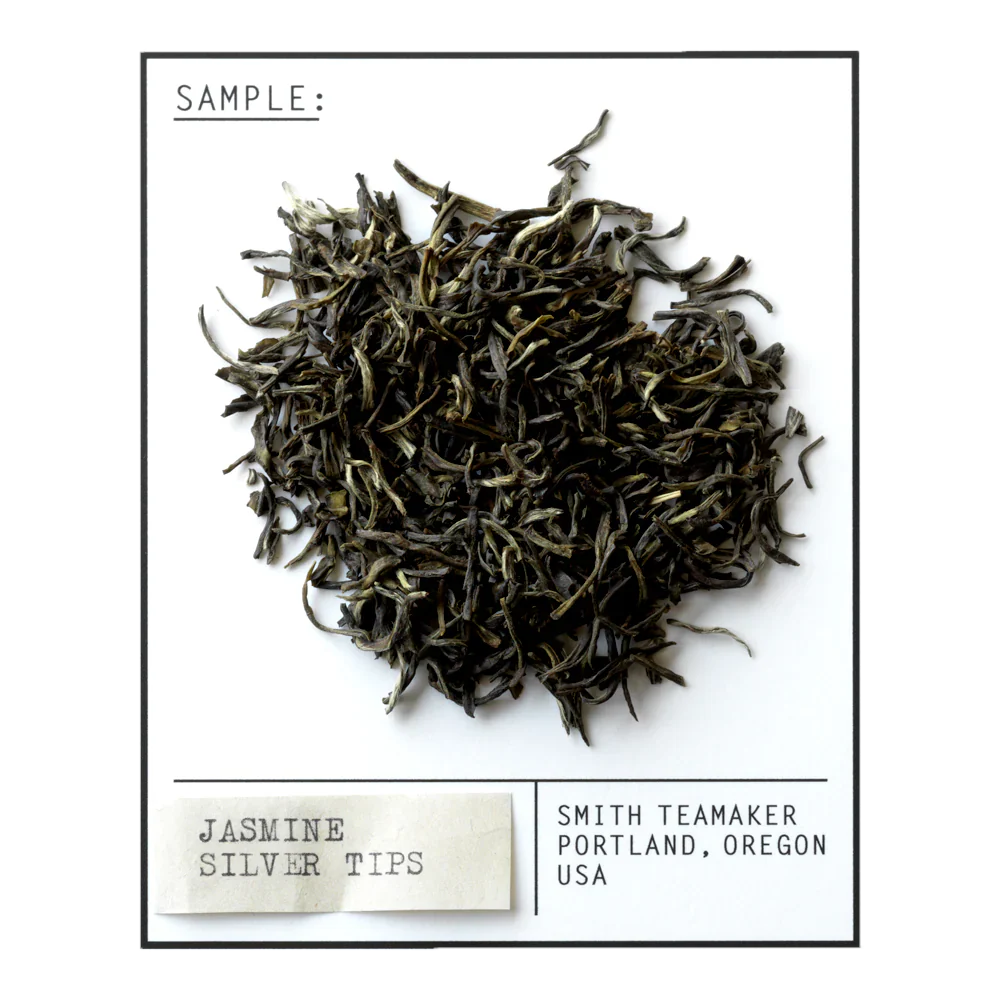 Smith Teamaker JASMINE SILVER TIP GREEN TEA BLEND NO. 96 (LOOSE LEAF, 1 LB)