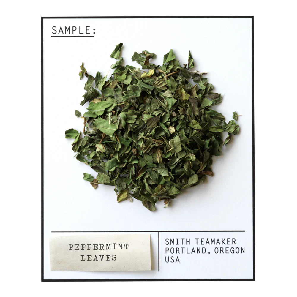 Smith Teamaker PEPPERMINT LEAVES HERBAL TEA BLEND NO. 45 (100 CT SACHETS)