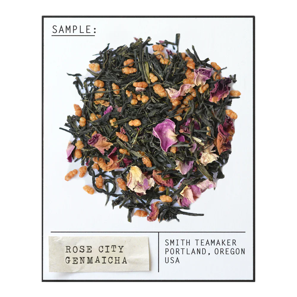 Smith Teamaker ROSE CITY GENMAICHA GREEN TEA BLEND NO. 1912 (100 CT SACHETS)