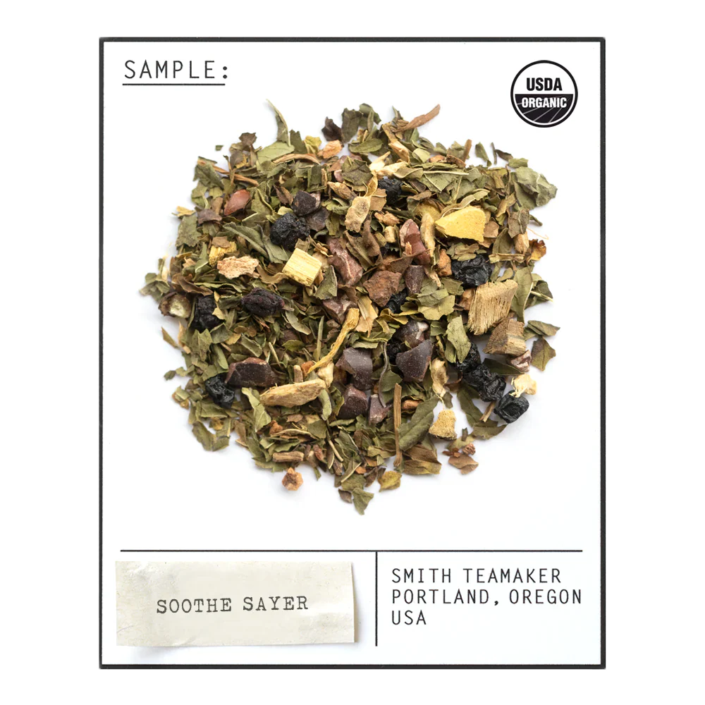 Smith Teamaker ORGANIC SOOTHE SAYER BLEND NO. 15 (LOOSE LEAF, 1 LB) Herbal Tea