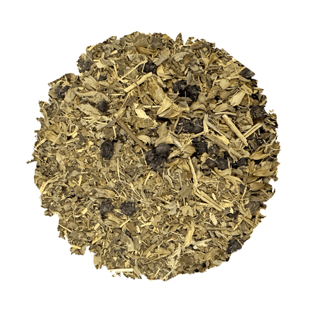 Serenity Tea by Beach House, a calming herbal tea blend in a 1 oz package, featuring organic botanicals for relaxation.