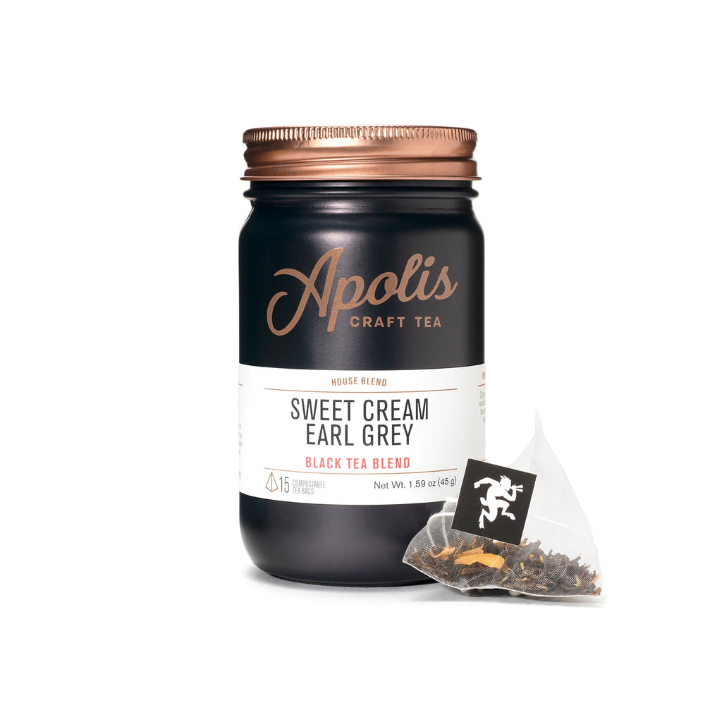 Apolis Sweet Cream Earl Grey Tea Bags Black Tea