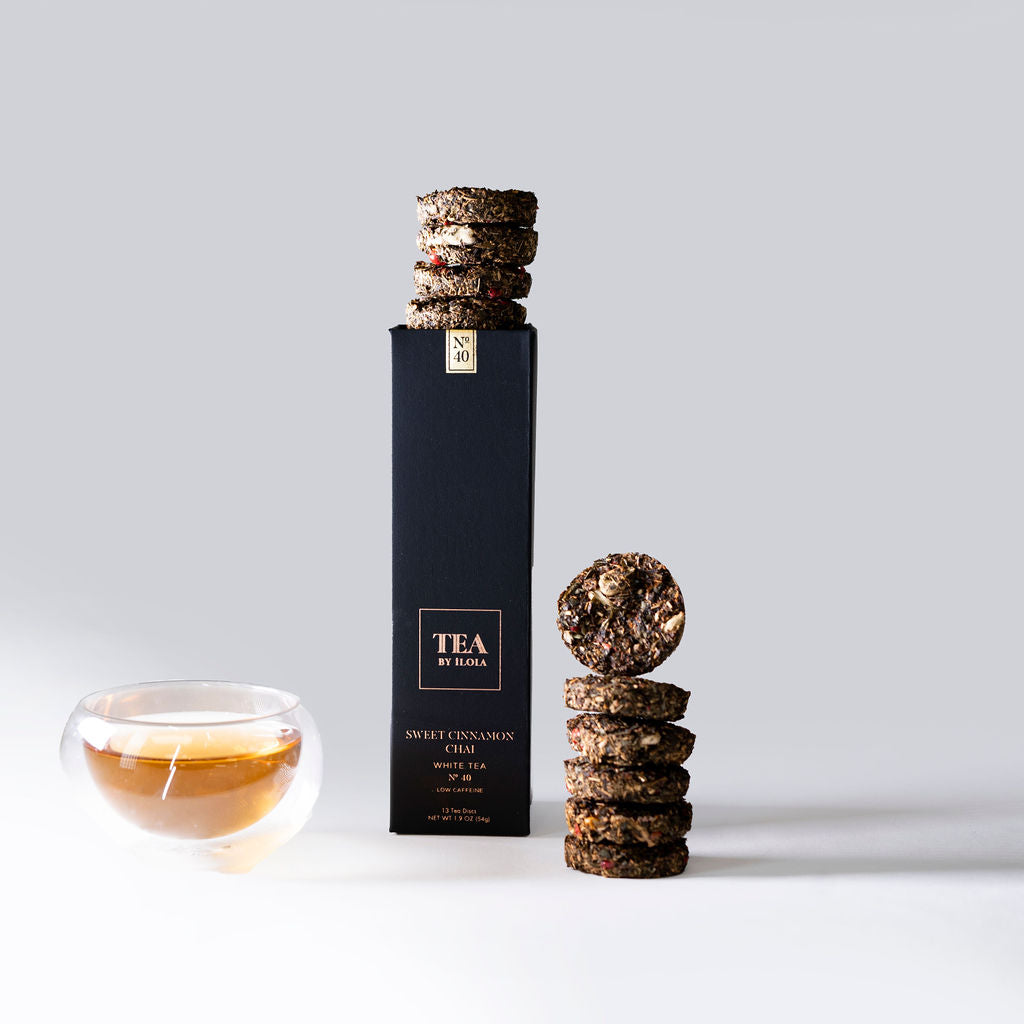 iLOLA Sweet Cinnamon Chai No. 40 – Spiced Probiotic White Tea Discs