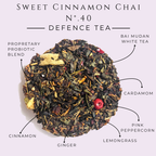 iLOLA Sweet Cinnamon Chai No. 40 – Spiced Probiotic White Tea Discs