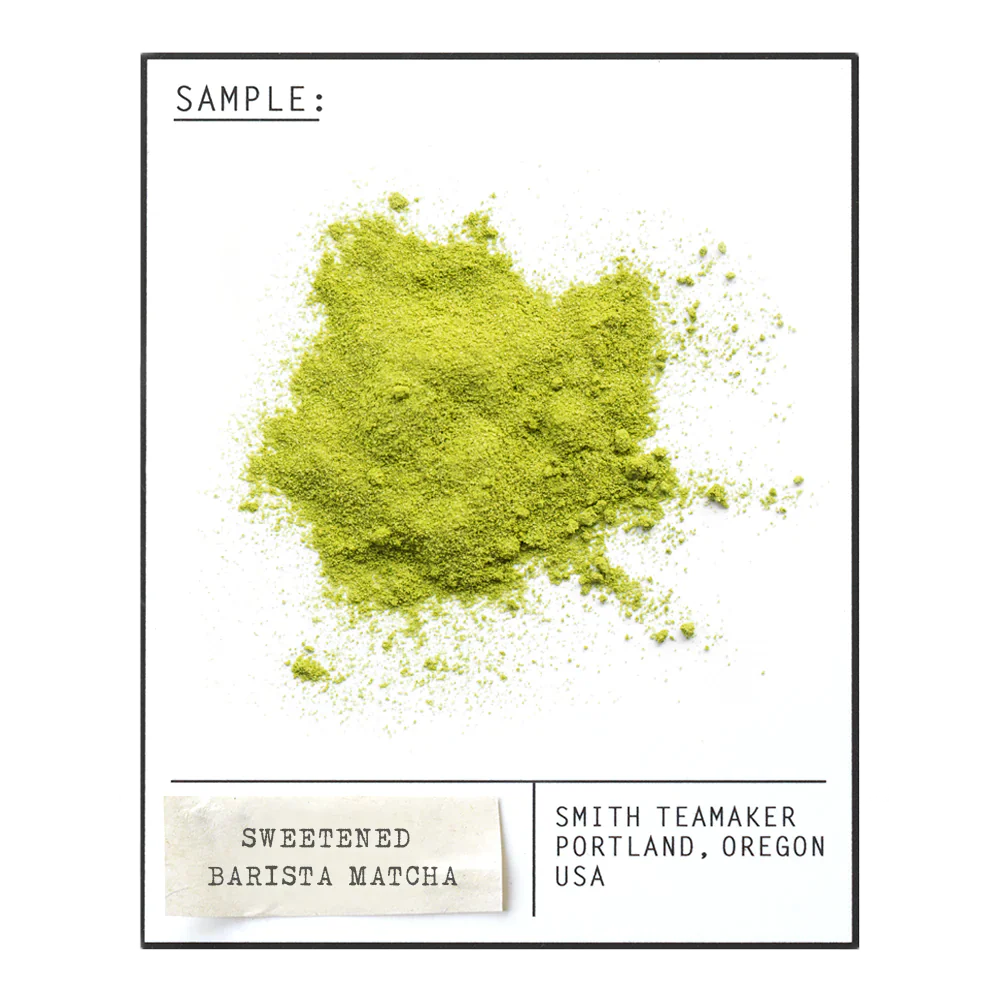 Smith Teamaker SWEETENED BARISTA MATCHA GREEN TEA NO. 77 (POWDERED, 1 LB)