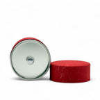 Inoue Aka Red Washi Paper Wrapped Tea Canister (S) - Japanese Chazutsu