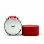 Inoue Aka Red Washi Paper Wrapped Tea Canister (L) - Japanese Chazutsu