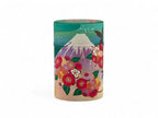 Inoue Shizukan Nanten Green Mt. Fuji Series Washi Paper Wrapped Tea Canister (S) - Japanese Chazutsu
