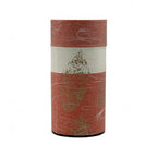 Inoue Okumura Crimson Red Washi Paper Wrapped Tea Canister (L) - Japanese Chazutsu