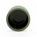 Inoue Tea Gurinhiwa Green Mino-yaki Yunomi - Japanese Teacup, a handcrafted ceramic cup with a green finish.