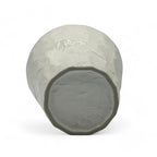 Inoue Tea Kohiki Rock White Mino-yaki Yunomi - Japanese Teacup, featuring a white ceramic design