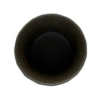 Inoue Tea Udei Rock Brown Mino-yaki Yunomi - Japanese Teacup, showcasing a traditional brown ceramic design.