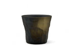 Inoue Tea Udei Rock Brown Mino-yaki Yunomi - Japanese Teacup, showcasing a handcrafted brown ceramic teacup.