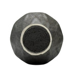 Inoue Tea Kurobuki Ryusui Gray Blue Mino-yaki Yunomi - Japanese Teacup showing a gray-blue ceramic teacup with a traditional design.