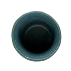 Inoue Tea Kohiki Aoko Blue Mino-yaki Yunomi - Japanese Teacup, featuring a traditional blue glaze and refined ceramic craftsmanship.