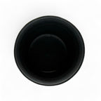 Inoue Tea Kuro Black Tesshin Mino-yaki Yunomi - Japanese Teacup, featuring a traditional design and dark finish.