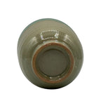 Inoue Kama-ryu Green Mino-yaki Yunomi - Japanese Teacup