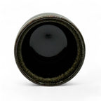 Inoue Tea Tetsu Black Mino-yaki Yunomi - Japanese Teacup, featuring a traditional design and rich black color.