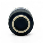 Inoue Tea Ruri Kesho Black Mino-yaki Yunomi - Japanese teacup with a traditional design in black and subtle colors.