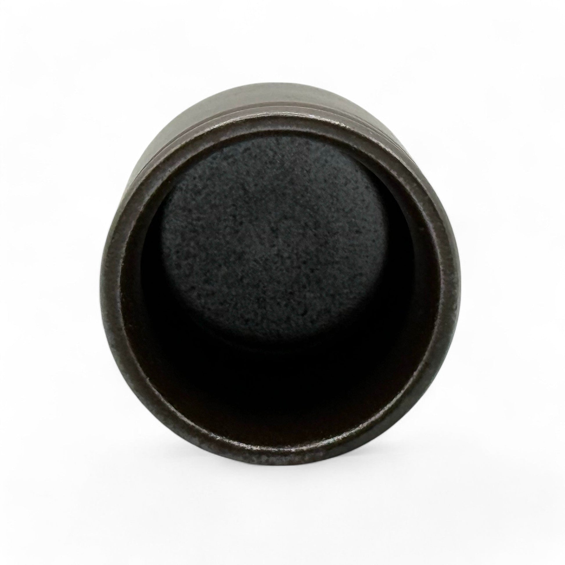 Inoue Tea Bizen Fu Brown Mino-yaki Yunomi - Japanese Teacup