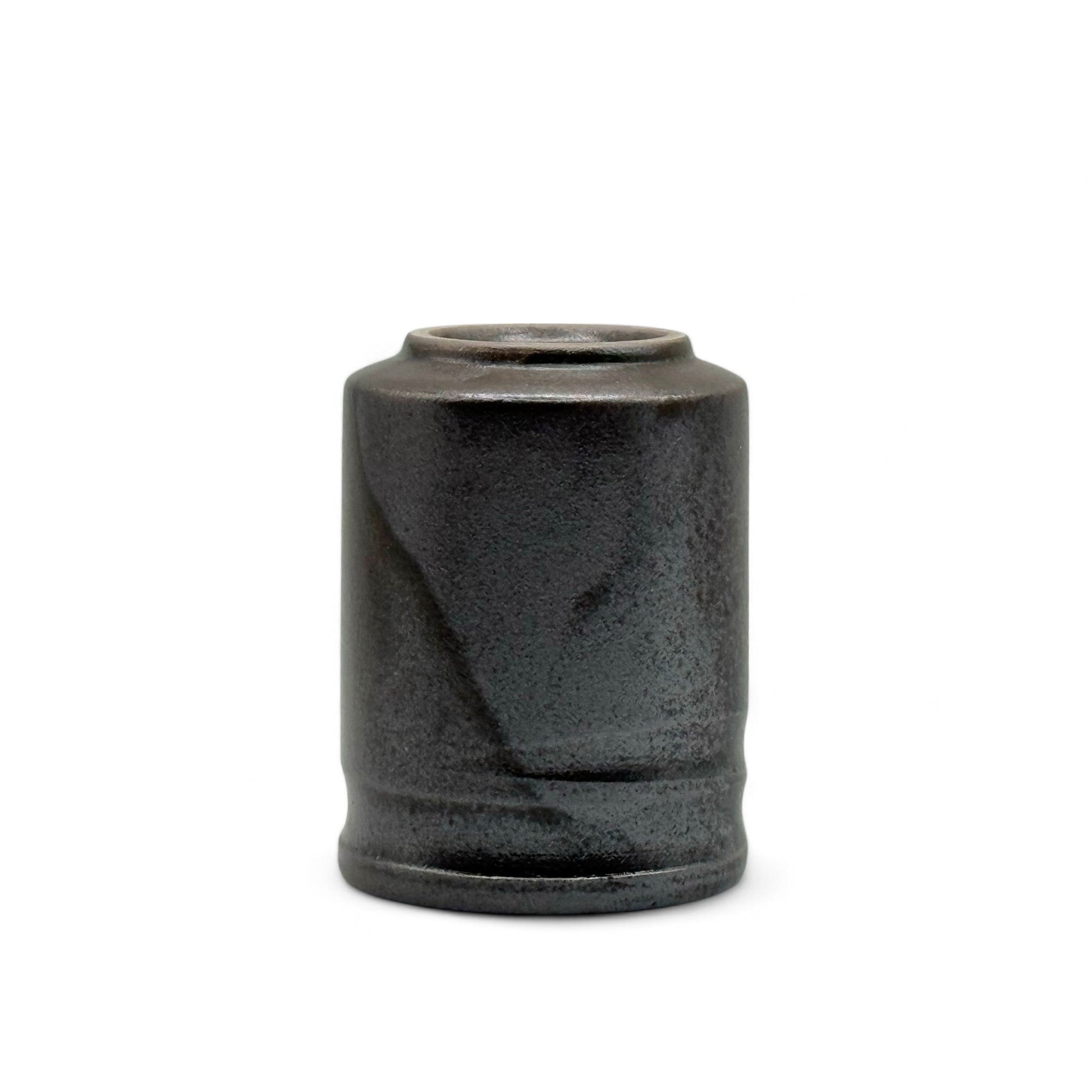 Inoue Tea Bizen Fu Brown Mino-yaki Yunomi - Japanese Teacup