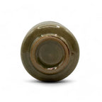 Inoue Kin Kama-ryū Green Mino-yaki Yunomi - Japanese Teacup