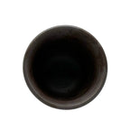 Inoue Tea Ume Brown Mino-yaki Yunomi - Japanese Sencha Teacup, a handcrafted ceramic teacup with a brown finish.