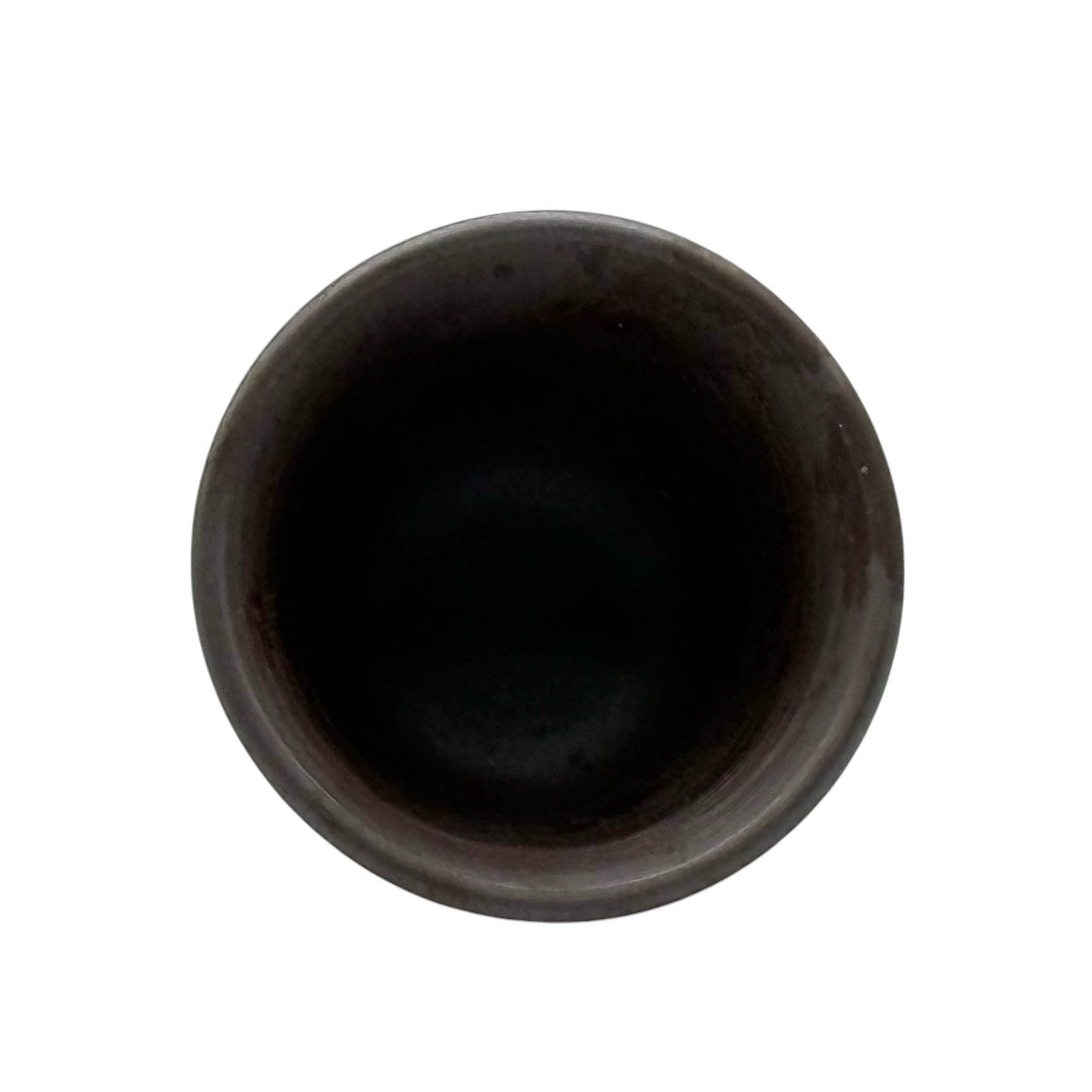 Inoue Tea Ume Brown Mino-yaki Yunomi - Japanese Sencha Teacup