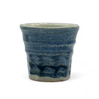 Inoue Yohen Gosu Blue Mino-yaki Yunomi - Japanese Teacup
