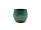 Inoue Tea Hisuitaru Green Mino-yaki Yunomi - Japanese Teacup, featuring a traditional ceramic design.