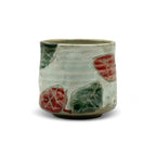 Inoue Kohiki Kinohe Beige Mino-yaki Yunomi by Kimura - Japanese Teacup