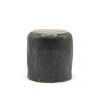 Inoue Nezumi Shino Gray Sankaku Mino-yaki Yunomi - Japanese Teacup