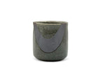 Inoue Nezumi Shino Gray Sankaku Mino-yaki Yunomi - Japanese Teacup