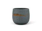 Inoue Kumo Sendan Gray Mino-yaki Yunomi - Japanese Teacup