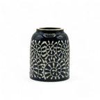 Inoue Takoarakusa Blue Mino-yaki Yunomi by Mifu - Japanese Teacup