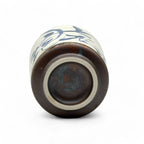 Inoue Brushstroke White Mino-yaki Yunomi - Japanese Teacup